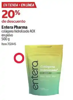 Costco Entera pharma colágeno hidrolizado aox en polvo oferta