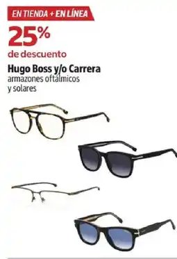 Costco Hugo boss y/o carrera armazones oftálmicos y solares oferta