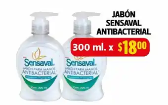 Farmacias Guadalajara Jabon Sensaval Antibacterial 300 ml oferta