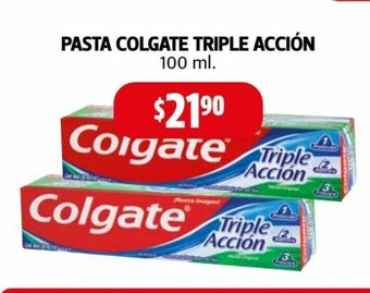 Farmacias Guadalajara Pasta Colgate Triple Accion 100 ml oferta