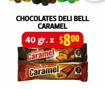 Farmacias Guadalajara Chocolates Deli Bell Caramel 40 gr oferta