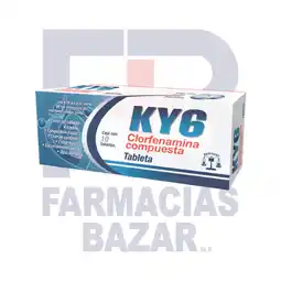 Farmacias Bazar KY6 500/25/5/4MG 10 TABLETAS BRULUART oferta