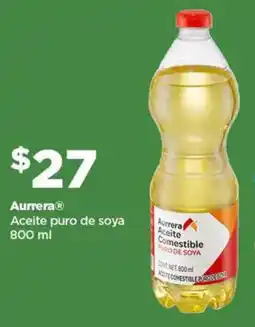 Bodega Aurrerá Aurrera aceite puro de soya oferta