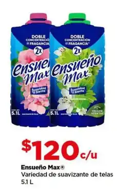 Bodega Aurrerá Ensueño max variedad de suavizante de telas oferta