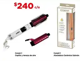 Bodega Aurrerá Conair cepillo y tenaza de alre oferta