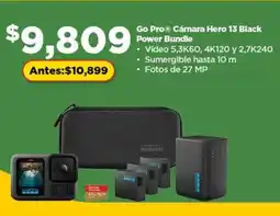 Bodega Aurrerá Go pro cámara hero 13 black power bundle oferta