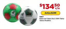 Bodega Aurrerá Voit balón de fútbol no.5 snm tlahui varios modelos oferta
