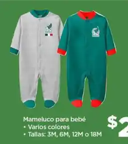Bodega Aurrerá Mameluco para bebé oferta