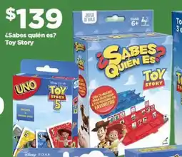 Bodega Aurrerá ¿sabes quién es? toy story oferta
