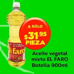 Super Aki El faro aceite vegetal mixto botella oferta