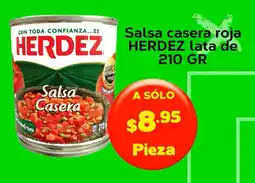 Super Aki Herdez herdez salsa casera roja lata oferta