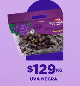 HEB Uva negra oferta