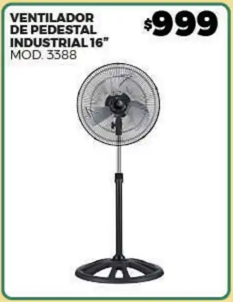 Merco Ventilador de pedestal industrial 16" oferta