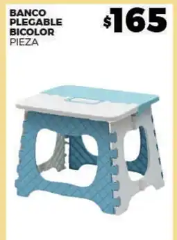 Merco Banco plegable bicolor pieza oferta