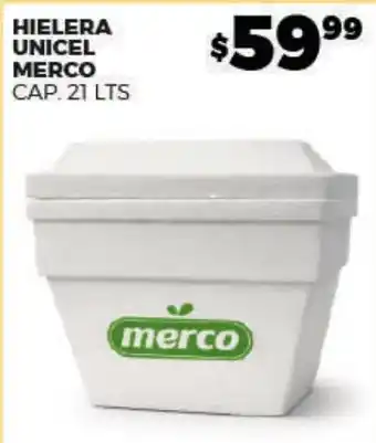 Merco hielera unicel