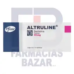 Farmacias Bazar ALTRULINE 50MG 14 TABLETAS oferta