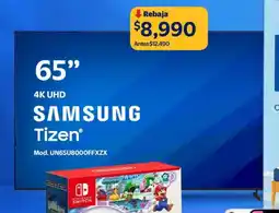 Walmart Samsung tizen tv 65" oferta
