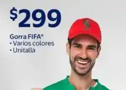 Walmart Gorra fifa varios colores oferta