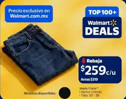 Walmart Jeans furor oferta