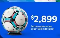 Walmart Lego balón de futbol set de construcción oferta