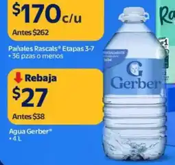 Walmart Gerber agua oferta