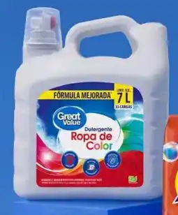 Walmart Great value detergente líquido great value ropa de color oferta