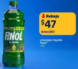 Walmart Pinol limpiador líquido oferta