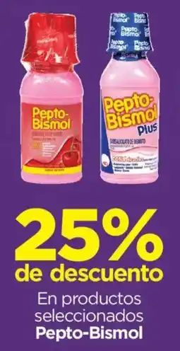 Chedraui Pepto-bismol en productos seleccionados oferta