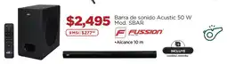 Chedraui Barra de sonido acustic oferta