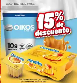 Zorro Danette flan oferta