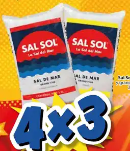 Zorro Sal sol grano fino y grano fino yodada oferta