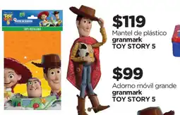 Chedraui Granmark toy story 5 mantel de plástico oferta