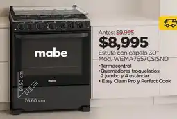 Chedraui Estufa con capelo 30" oferta