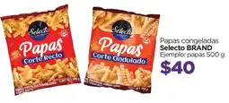 Chedraui Selecto brand papas congeladas oferta