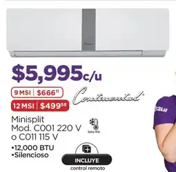 Chedraui Minisplit oferta