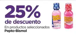 Chedraui Pepto-bismol en productos seleccionados oferta