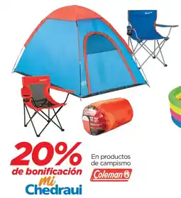 Chedraui Chedraui en productos de campismo oferta