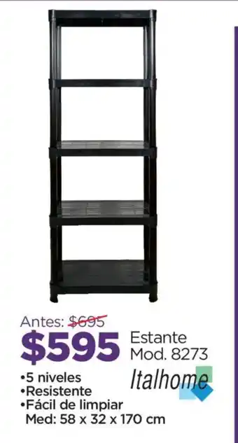 Chedraui Italhome estante oferta