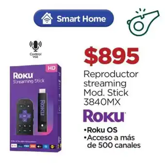 Chedraui Roku streaming stick oferta
