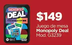 Chedraui Monopoly deal juego de mesa oferta