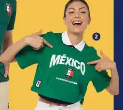 Walmart Fifa crop top oferta