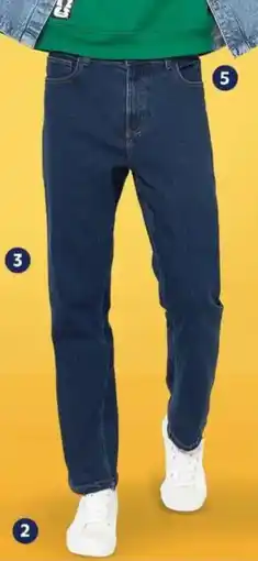 Walmart Pantalón de mezclilla recto básico oferta