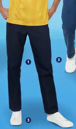Walmart Pantalón de mezclilla recto oferta