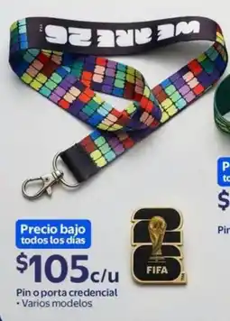 Walmart Pin o porta credencial oferta
