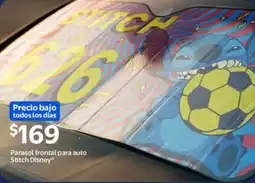Walmart Stitch disney parasol frontal para auto oferta