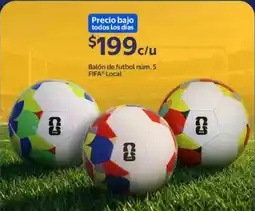Walmart Fifa balón de futbol núm. 5 local oferta