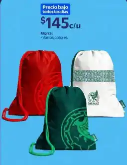 Walmart Morral varios colores oferta