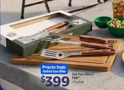 Walmart Set parrillero fmf oferta