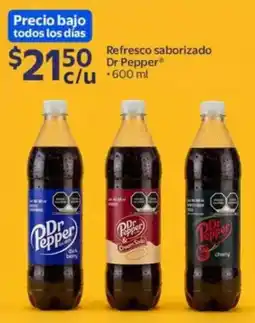 Walmart Dr pepper refresco saborizado oferta