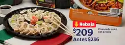 Walmart Charola de sushi oferta